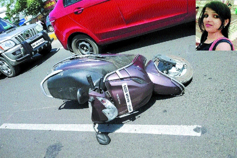 The Hitavada Young girl crushed to death while overtaking truck