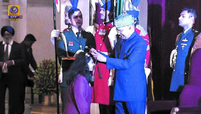 MPs Riya Jain awarded Bal