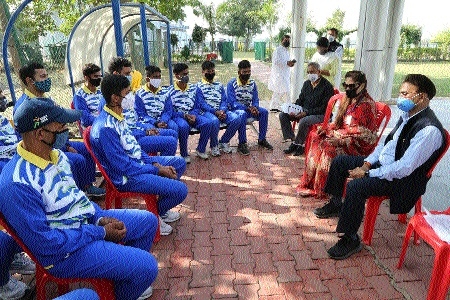 Minister of Sports Yashod