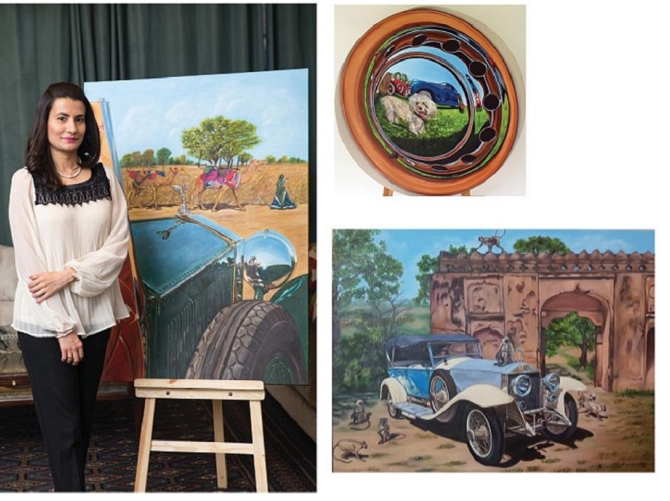 Love for automobiles and 