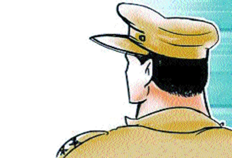 Police officers twisting 