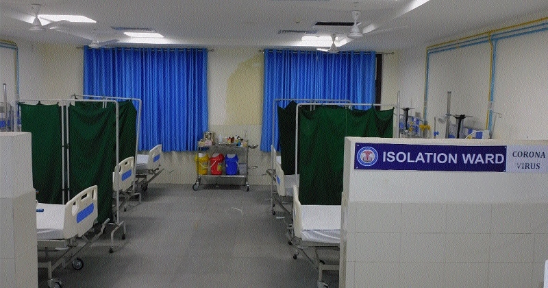 Isolation Ward in AIIMS f