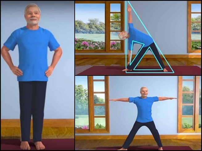  3D animated yoga_1 