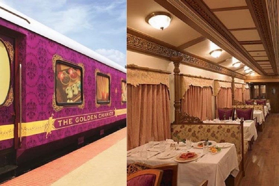 IRCTC takes over operation of luxury train ‘‘Golden Chariot’’ The