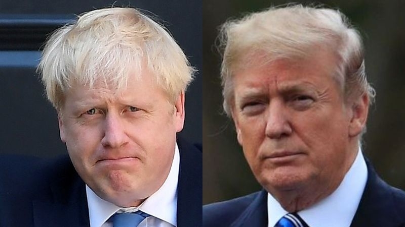 Donald Trump Boris Johnso