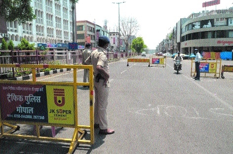 Bhopal enters Total Lockd