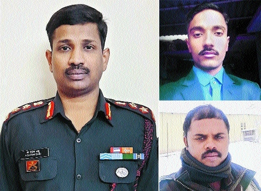  left, Colonel Santosh Ba