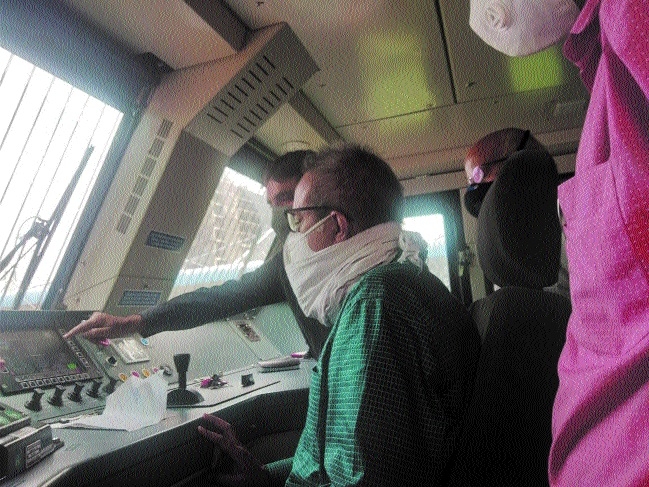 DRM Uday Borwanker checki