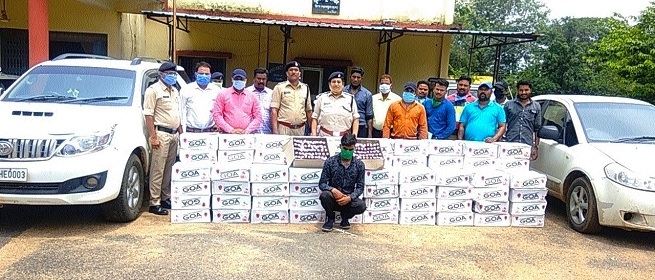 Huge consignment of liquo