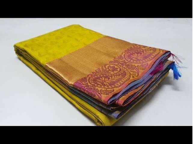 Attractive silk and zari 