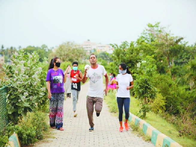 No need to wear face mask