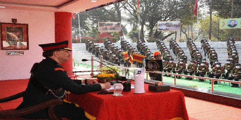 Lt Gen Y K Joshi visits J