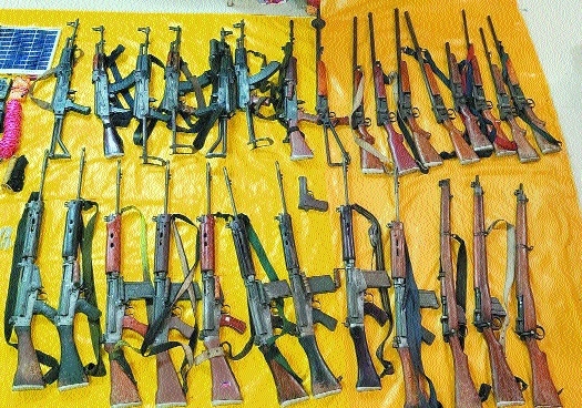 Weapons seized_1&nbsp;&nb