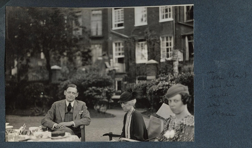 T S Eliot with his sister