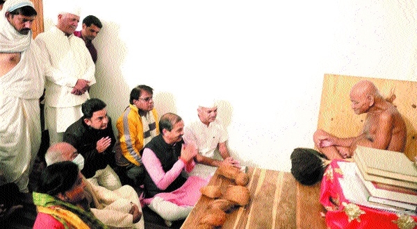 Saklecha visits Kundalpur