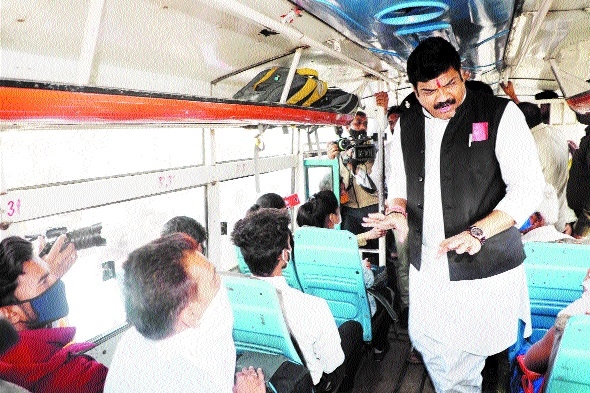Transport Minister Govind