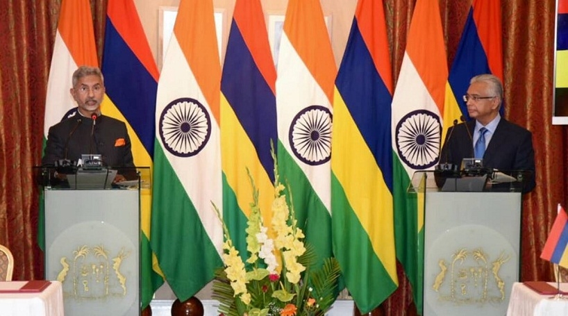 S Jaishankar and Mauritiu