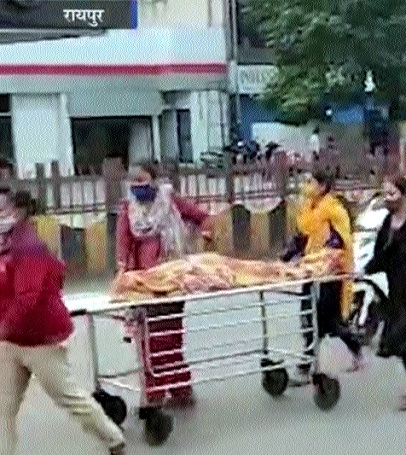 dead suspected COVID pati