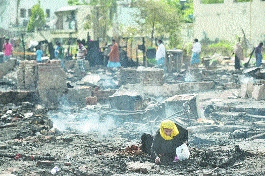 A Rohingya Muslim refugee