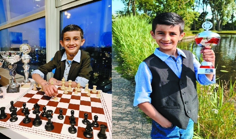 Citys chess prodigy Ragha