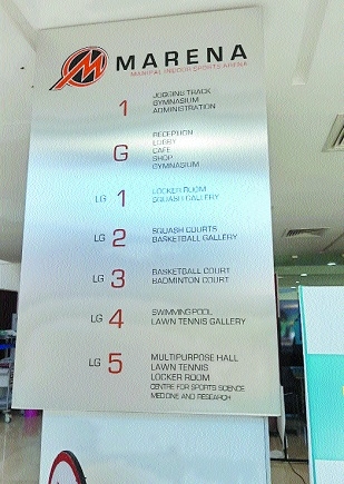 A signboard showing_1&nbs