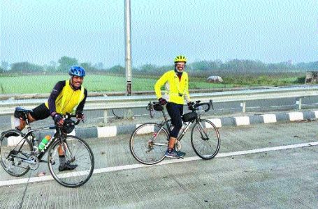30 cyclists complete 400 kms brevet in 27 hours