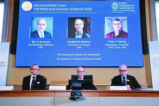 3 from US share Nobel Prize