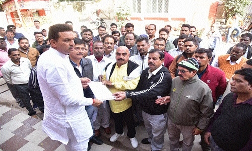 JMC employees protest 