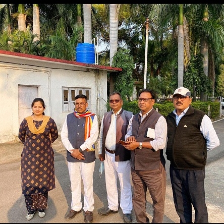 Buddhist community people at Sirpur Mahotsav 
