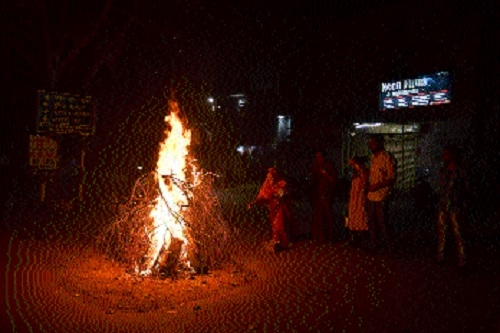 celebrate Holi today