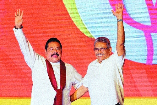 Sl President Icon SL President agrees to remove brother as PM - The Hitavada