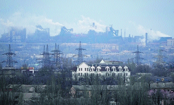 A metallurgical plant 