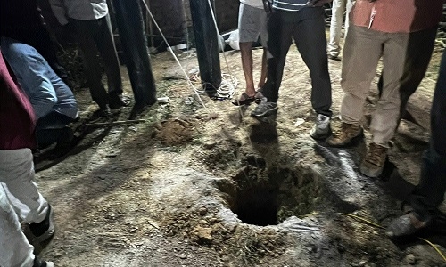 12-year-old falls into borewell 
