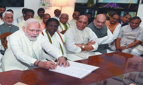 Murmu files nomination