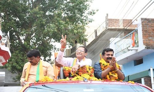 BJP’s Dr Jamdar campaigns in East Assembly segment