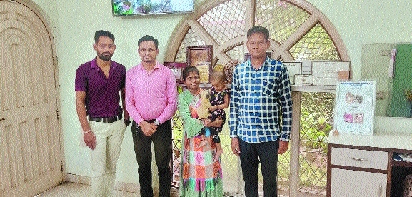 Prabhakar and Sonali Nikhare