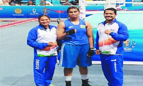 gold medallist Alfiya