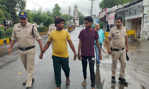 attacking petrol pump 