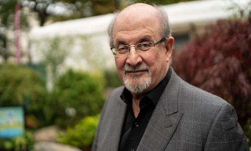 Rushdie off ventilator, able to talk