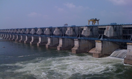 Water level in dams