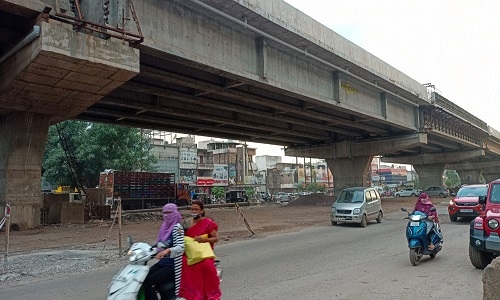parking within flyover 