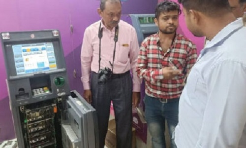 ATM theft in Ramdaspeth