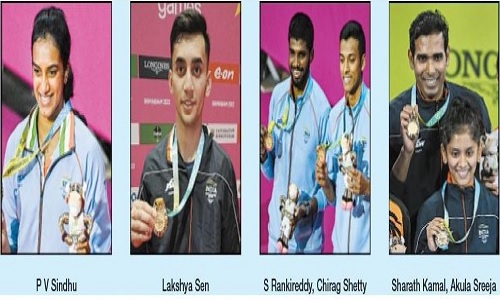 Shuttlers, paddlers provide golden 