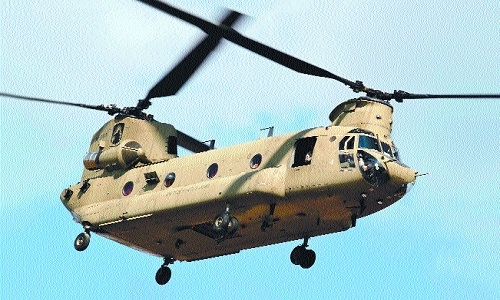 Chinook choppers