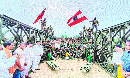 Indian Army engineers
