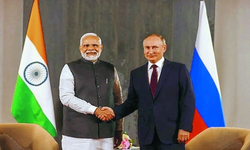 Modi to Putin