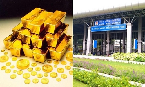 gold at Nagpur airport