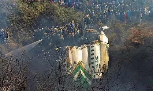 Yeti Airline plane crash