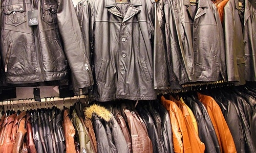 Leather apparel