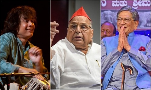 Mulayam, S M Krishna, Zakir Hussain